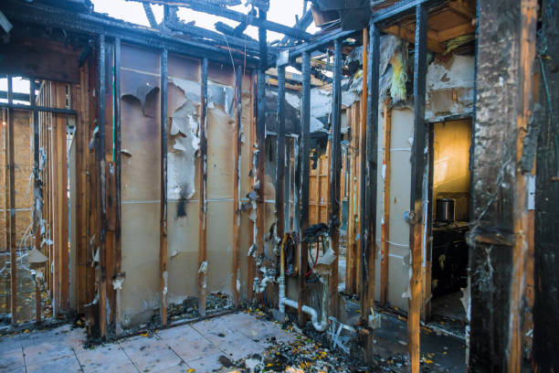 Professional Emergency Fire Cleanup technician working in Skippack, PA